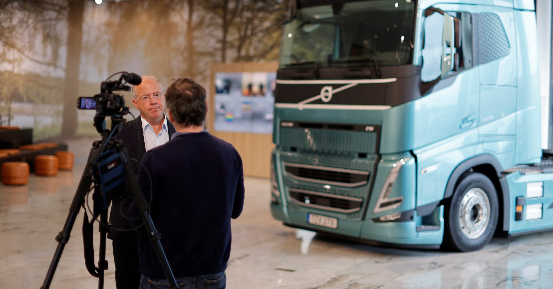 Truck maker Volvo's profit beats expectations, says demand keeps normalising